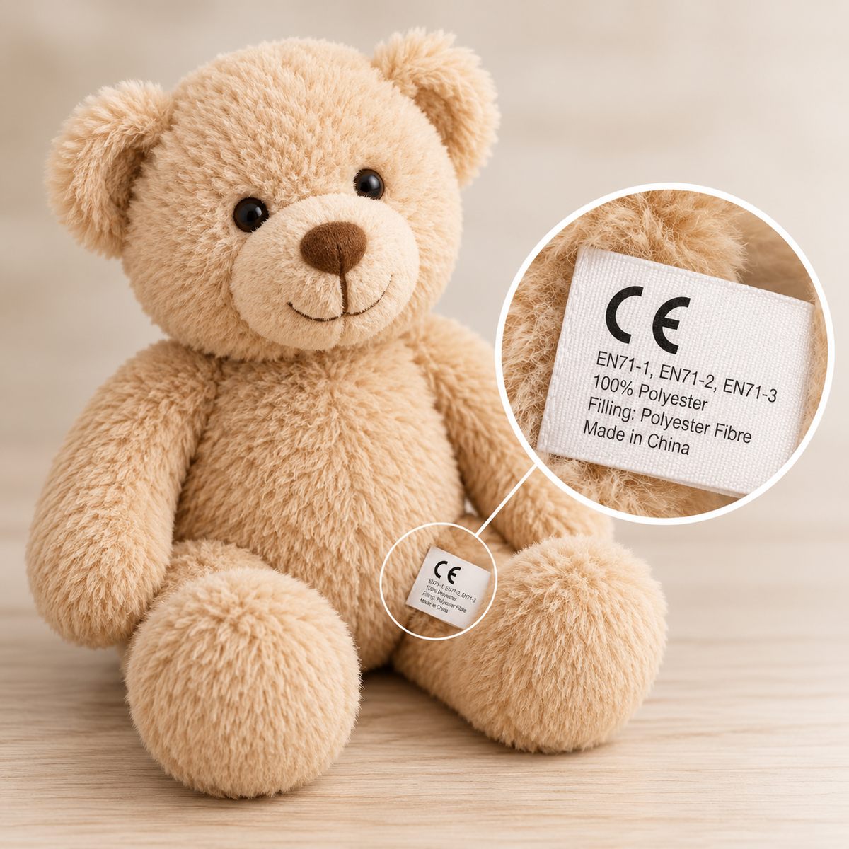 Hoe kies je een veilige knuffel voor een baby?