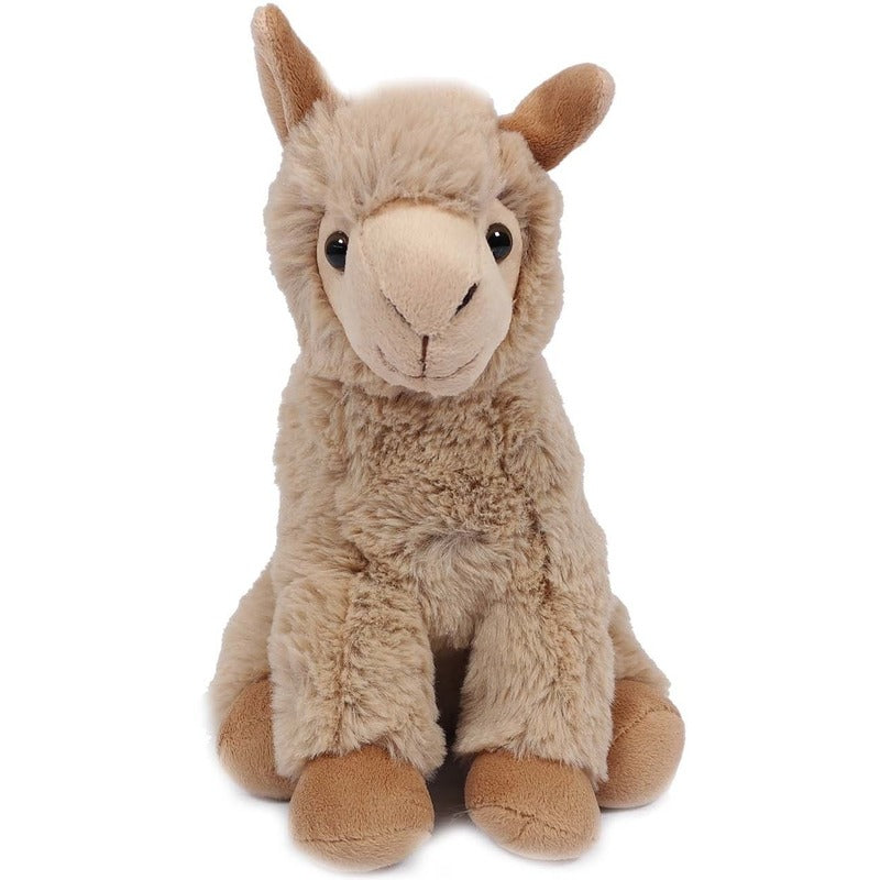 pluche-beige-alpaca-lama-knuffel-24-cm-zittend_10127010-1