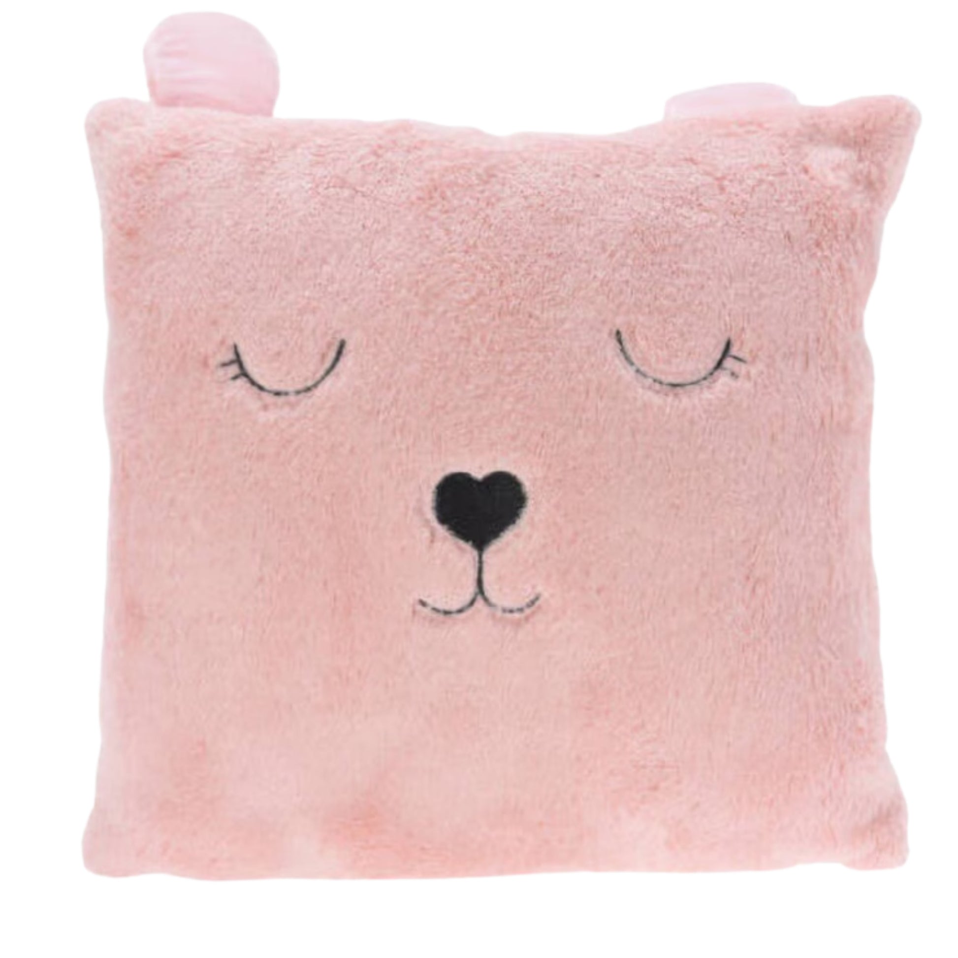 dieren-sierkussen-kinderkamer-roze--43-cm-polyester-met-oren_10483014