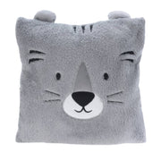 dieren-sierkussen-kinderkamer-grijs--43-cm-polyester-met-oren_10483015