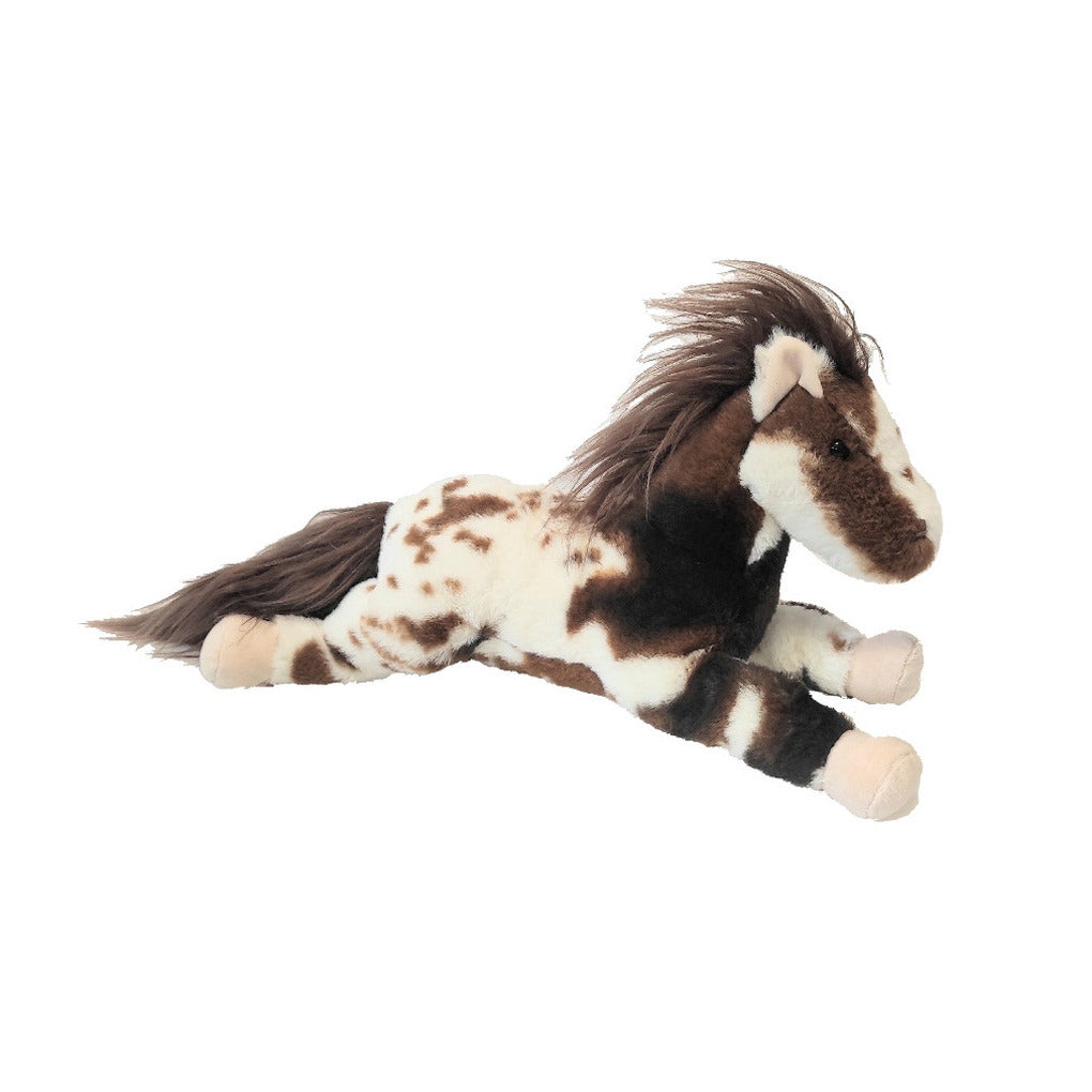 inware-pluche-paard-knuffeldier-bruin-wit-liggend-40-cm_10402016-4