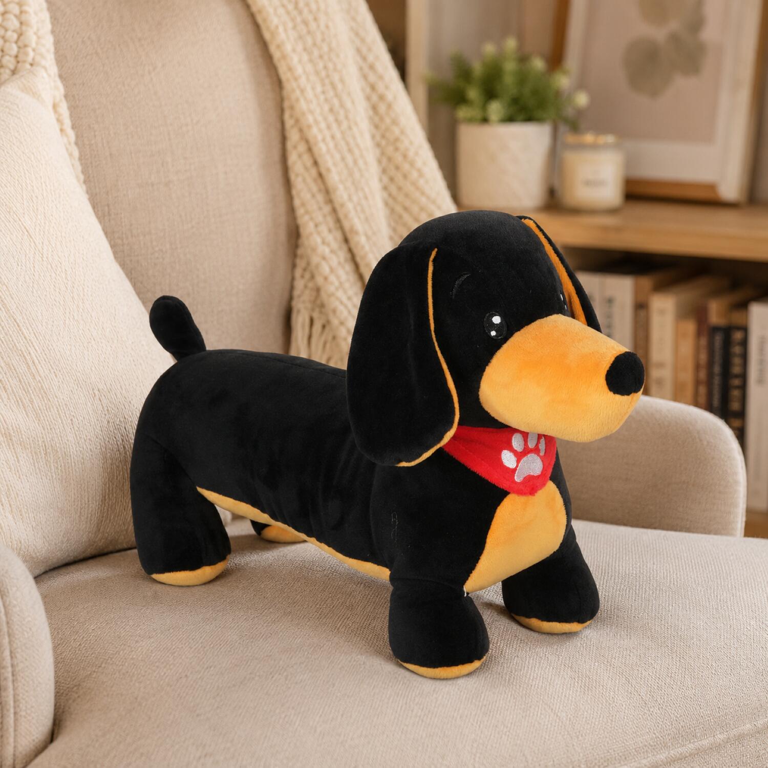 pluche-teckel-hond-knuffel-zwart-35-cm-dieren-knuffels-huisdieren-honden_10503017-4