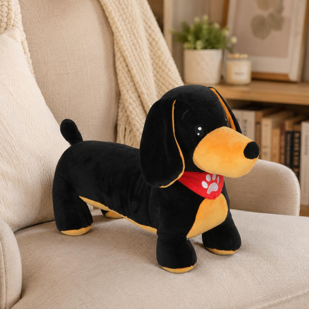 pluche-teckel-hond-knuffel-zwart-35-cm-dieren-knuffels-huisdieren-honden_10503017-4