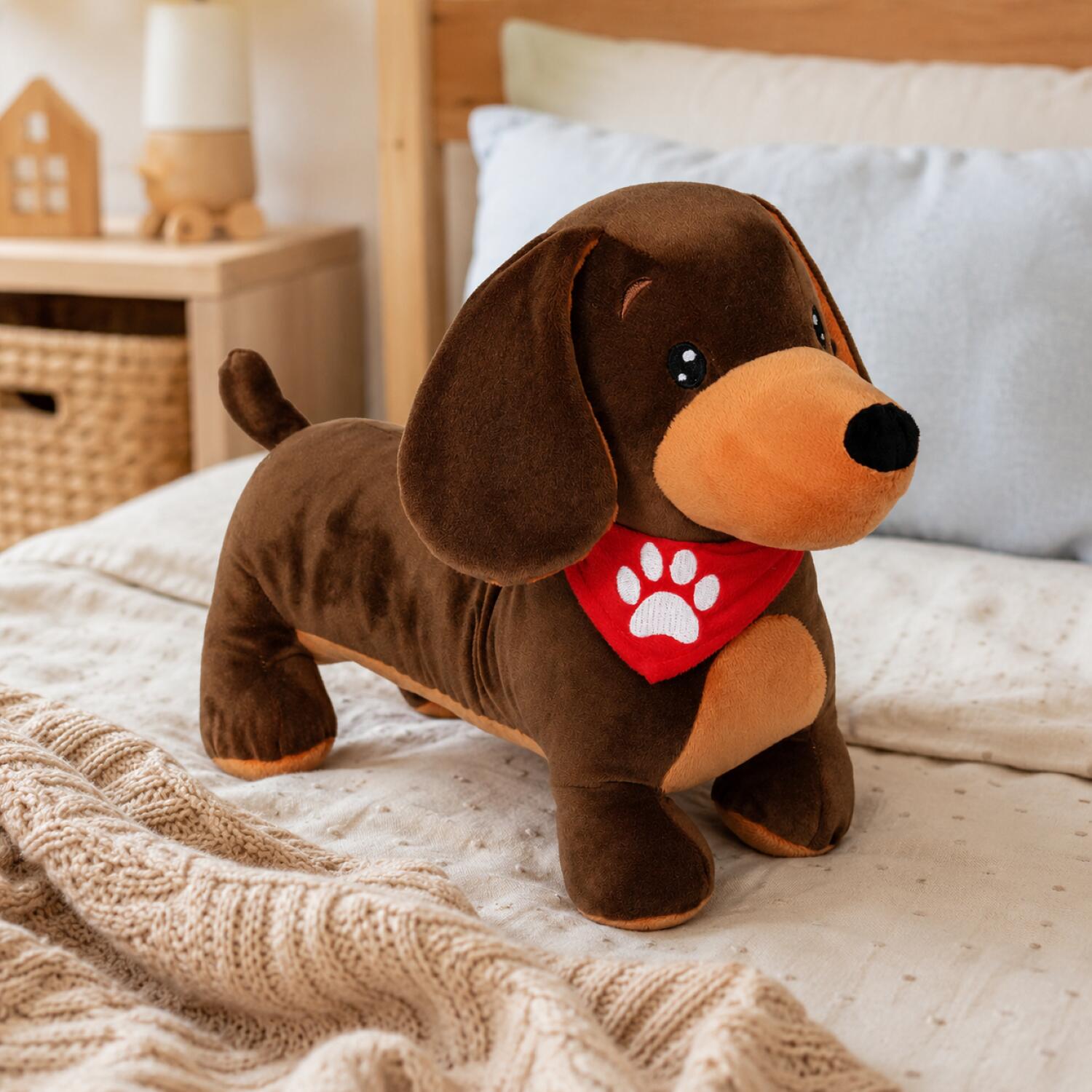 pluche-teckel-hond-knuffel-bruin-35-cm-dieren-knuffels-huisdieren-honden_10503018-8