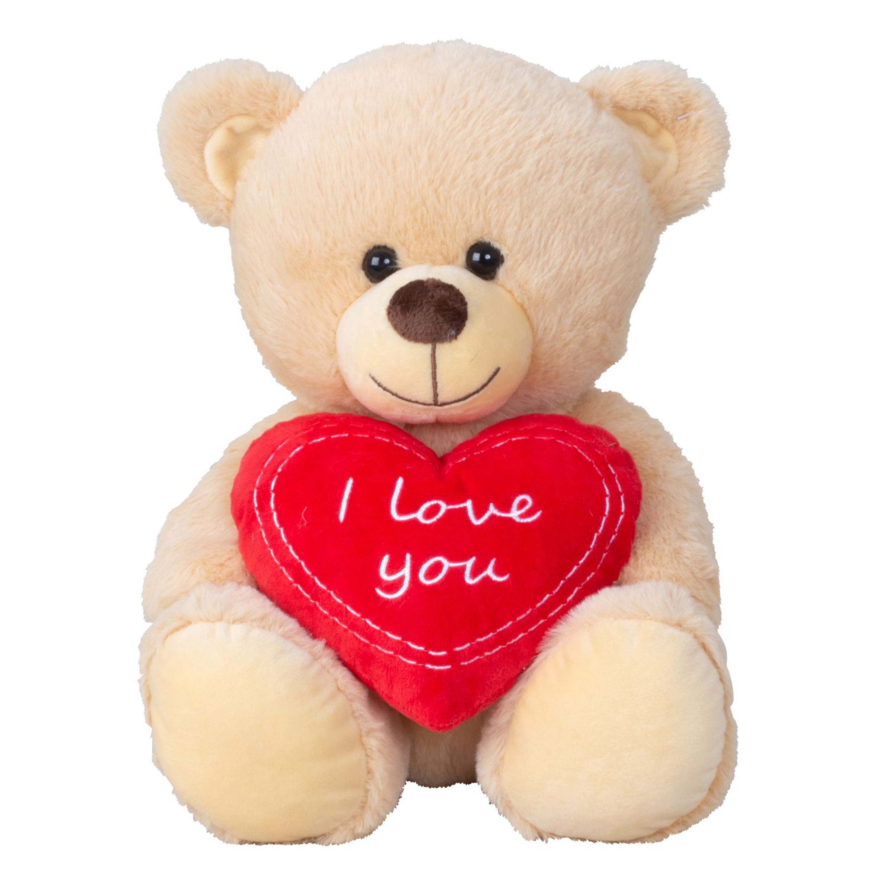 teddy-beer-knuffel-van-zachte-pluche-met-liefdes-hartje-30-cm-zittend_10388020