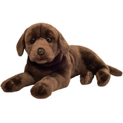 Hermann Teddy Labrador knuffel - pluche - donkerbruin - 50 cm - Pluchen speelgoed