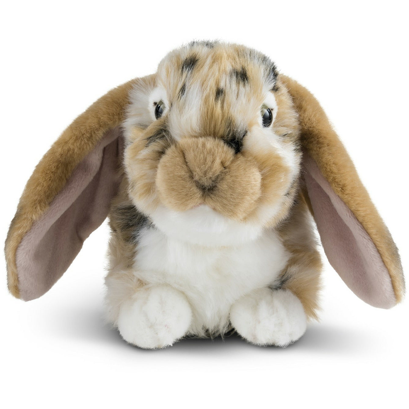 pluche-bruin-wit-hangoor-konijn-knuffel-30-cm-speelgoed_10184024-3