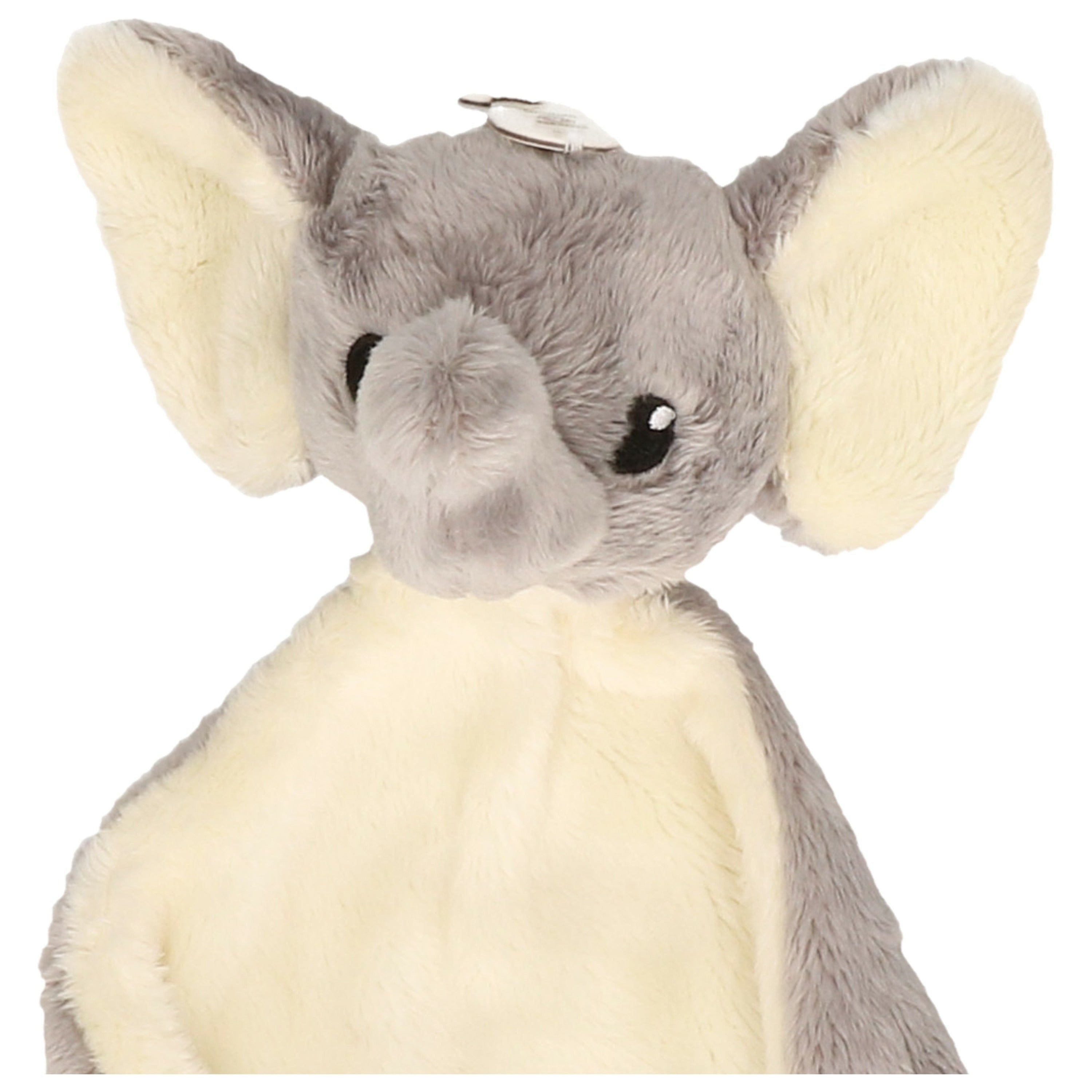 Pluche olifant knuffeldoekje - 40 x 40 cm - babyknuffel
