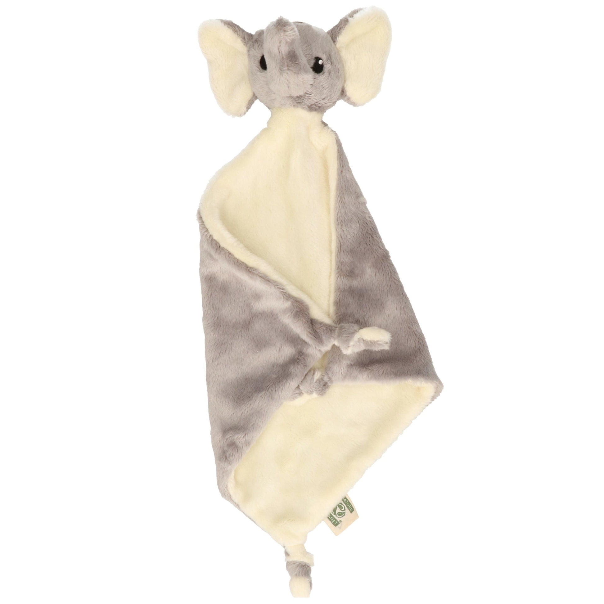 Pluche olifant knuffeldoekje - 40 x 40 cm - babyknuffel