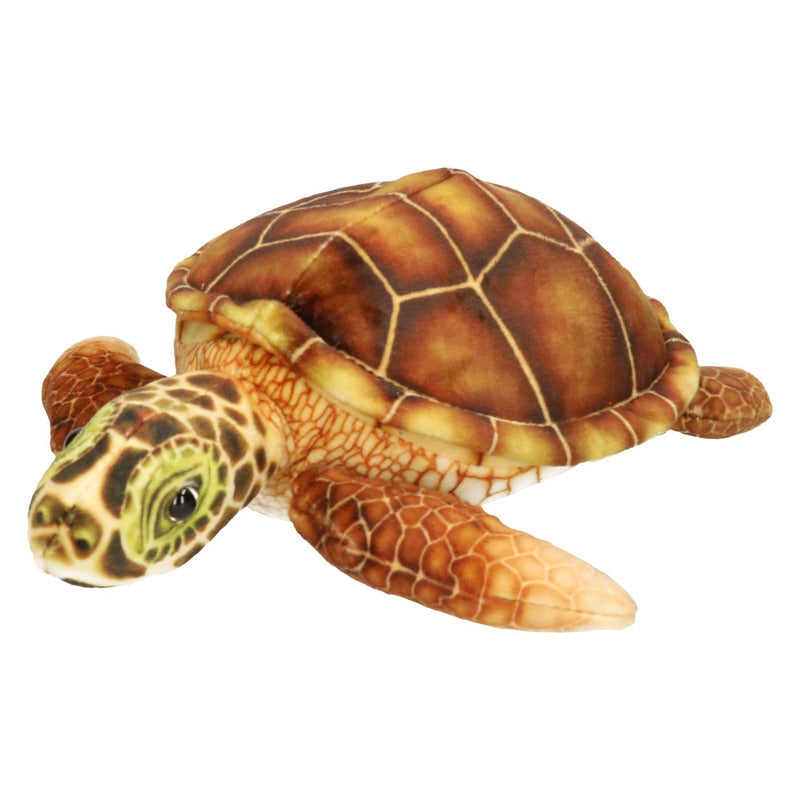 cornelissen-pluche-dieren-zeeschildpad-knuffels-bruin-25-cm_10197035