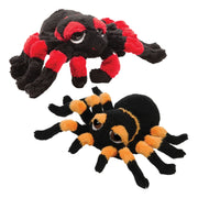 Pluche spin knuffel 2 stuks - tarantula - 22 cm - speelgoed - Pluchen speelgoed