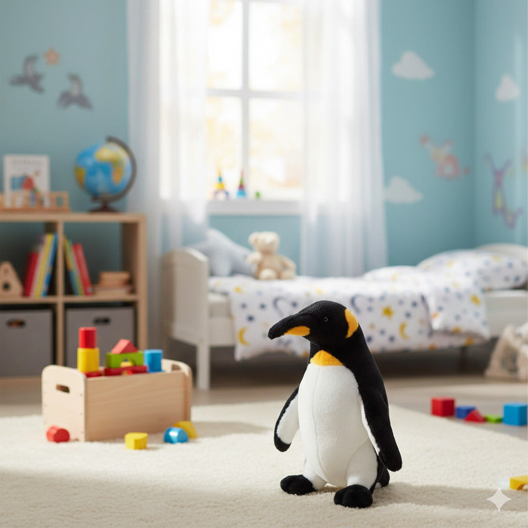 cornelissen-pluche-konings-pinguin-knuffel-zwart-wit-36-cm-pooldieren_10106039-3