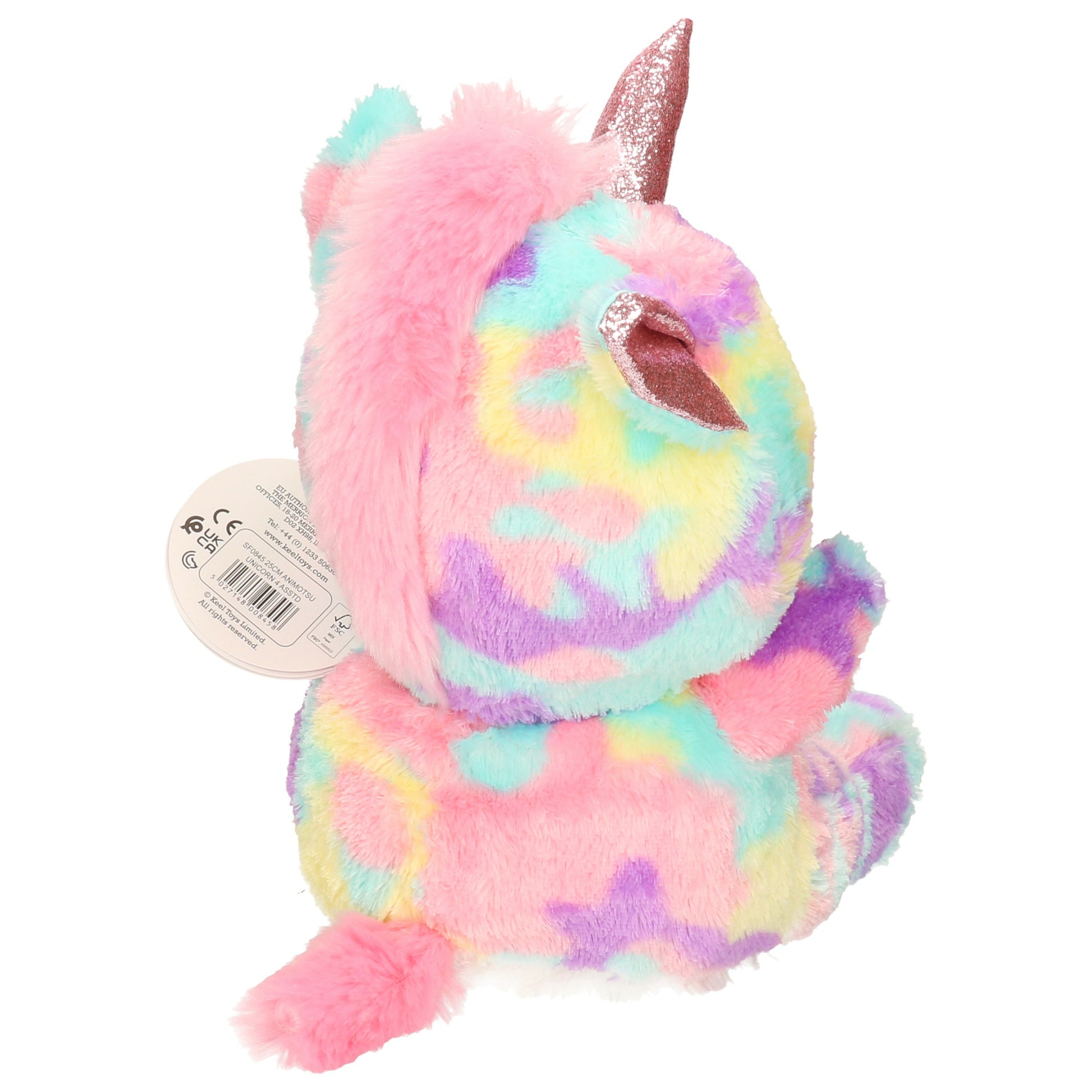 keel-toys-eenhoorn-knuffel-pluche-regenboog-25-cm_10417043-1