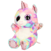 Keel Toys eenhoorn knuffel - pluche - regenboog - 25 cm - Pluchen speelgoed