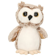 Uil knuffel bruin - zachte pluche - 17 cm - vogel - Pluchen speelgoed