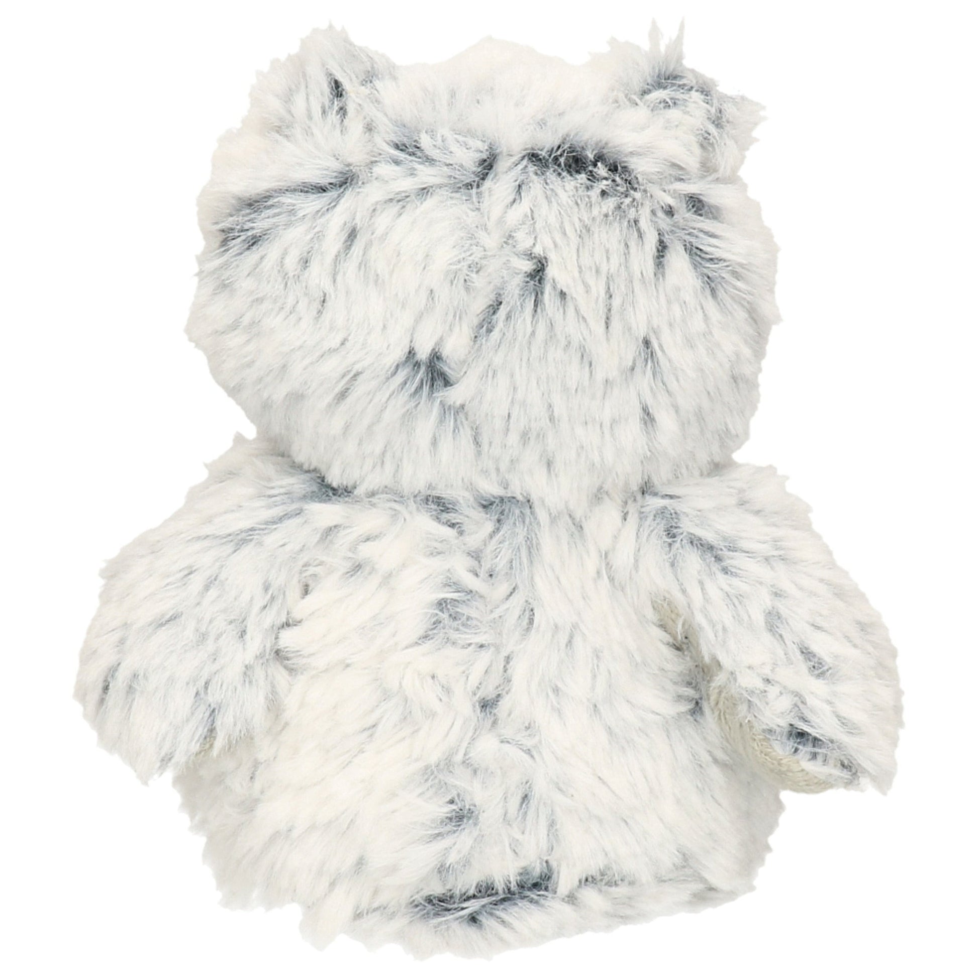 Uil knuffel grijs - zachte pluche - 17 cm zittend - Pluchen speelgoed