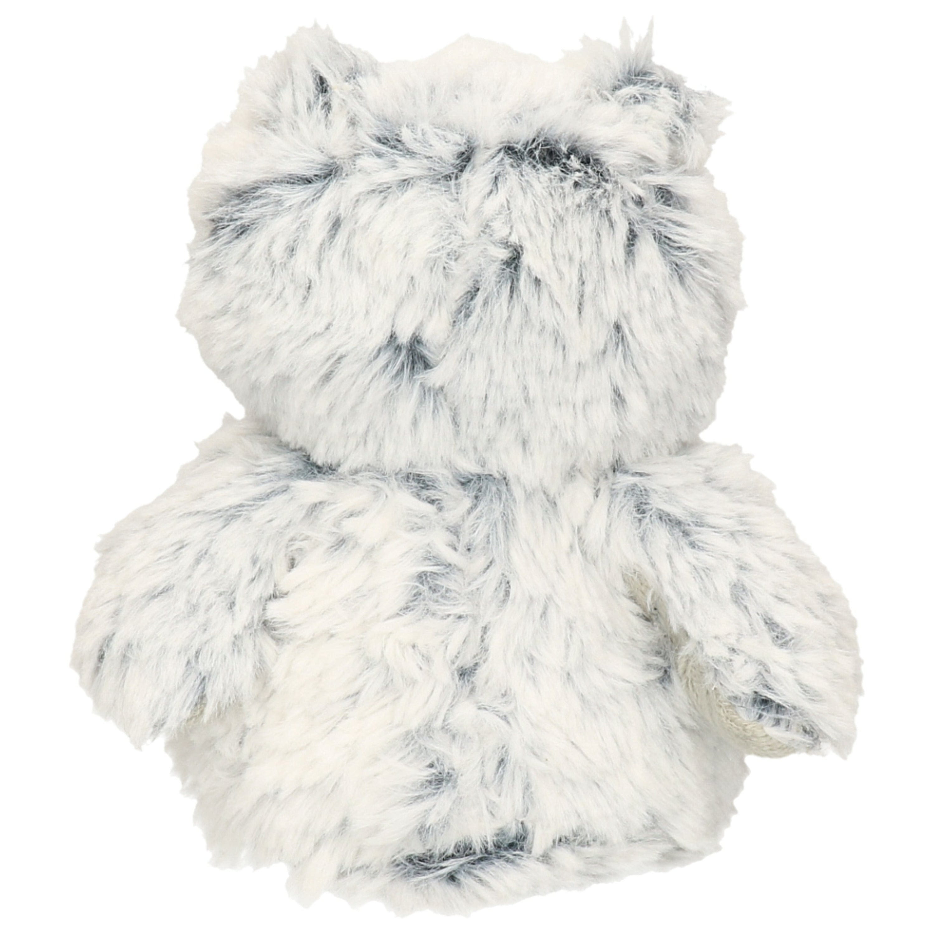 Uil knuffel grijs - zachte pluche - 17 cm zittend - Pluchen speelgoed