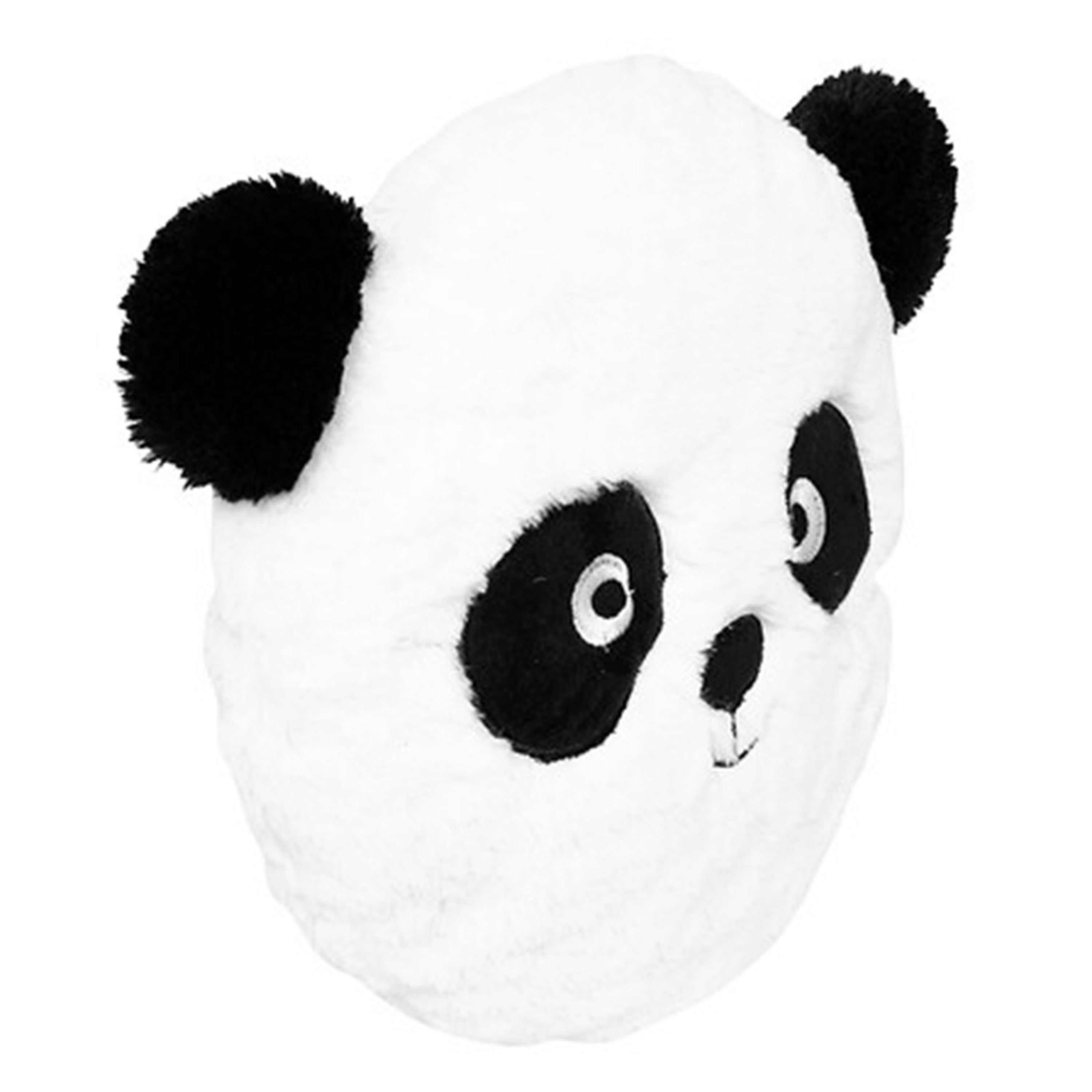 dieren-sierkussen-kinderkamer-panda-beer-zwart-wit-27-cm-polyester_10461054