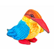 Wild Republic ijsvogel knuffel - pluche - 12 cm - vogelknuffel - Pluchen speelgoed