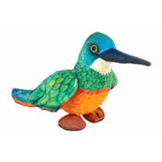 Wild Republic glansvogel knuffel - pluche - 12 cm - vogels - dierenknuffels - Pluchen speelgoed