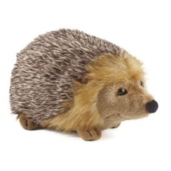 Egel knuffel - pluche - bruin - 23 cm - egeltje - Pluchen speelgoed