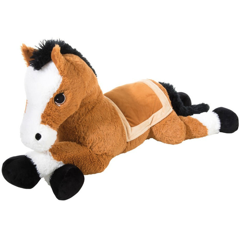 pluche-knuffel-paard-boerderij-dieren-bruin-100-cm-knuffel-cadeau_10194076