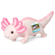 Axolotl knuffel - pluche - roze - 36 cm - Hermann Teddy - Pluchen speelgoed