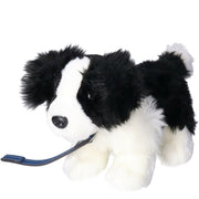 pluche-knuffel-hond-border-collie-met-riem-30cm-bruin_10390081-5
