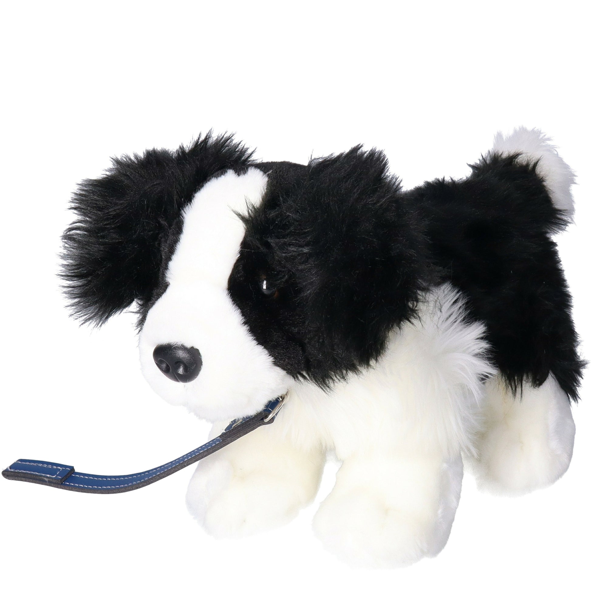 pluche-knuffel-hond-border-collie-met-riem-30cm-bruin_10390081-5