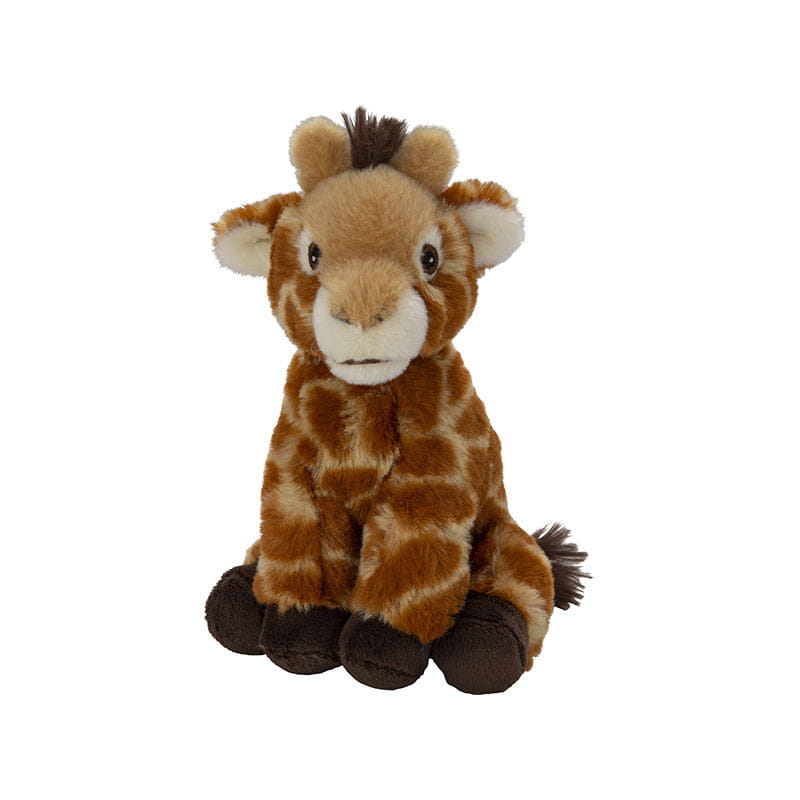 Pluche giraffe knuffel - zacht - 17 cm - speelgoed - Pluchen speelgoed