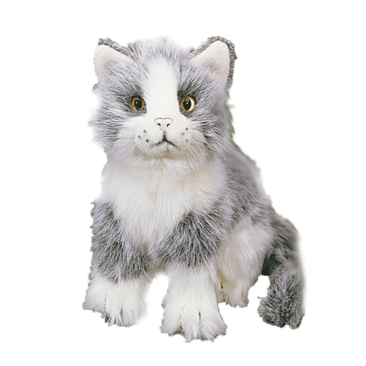 pluche-grijs-witte-kat-knuffel-zittend-20-cm_10041090-1