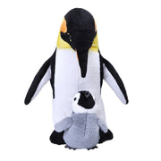 pluche-dieren-knuffel-keizerspinguin-met-jong-38-cm-pinguin-knuffels_10182093