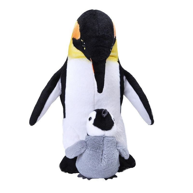 pluche-dieren-knuffel-keizerspinguin-met-jong-38-cm-pinguin-knuffels_10182093