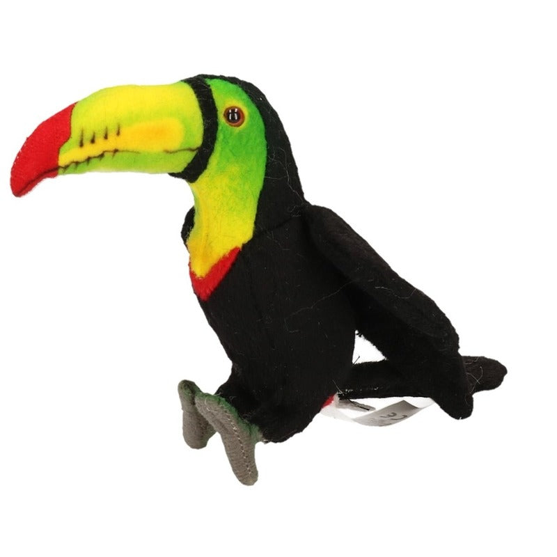 hansa-toekan-knuffel-pluche-15-cm-vogelknuffel_10115094