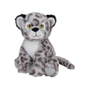 Sneeuw luipaard knuffel - pluche - 19 cm - dierencadeau - Pluchen speelgoed