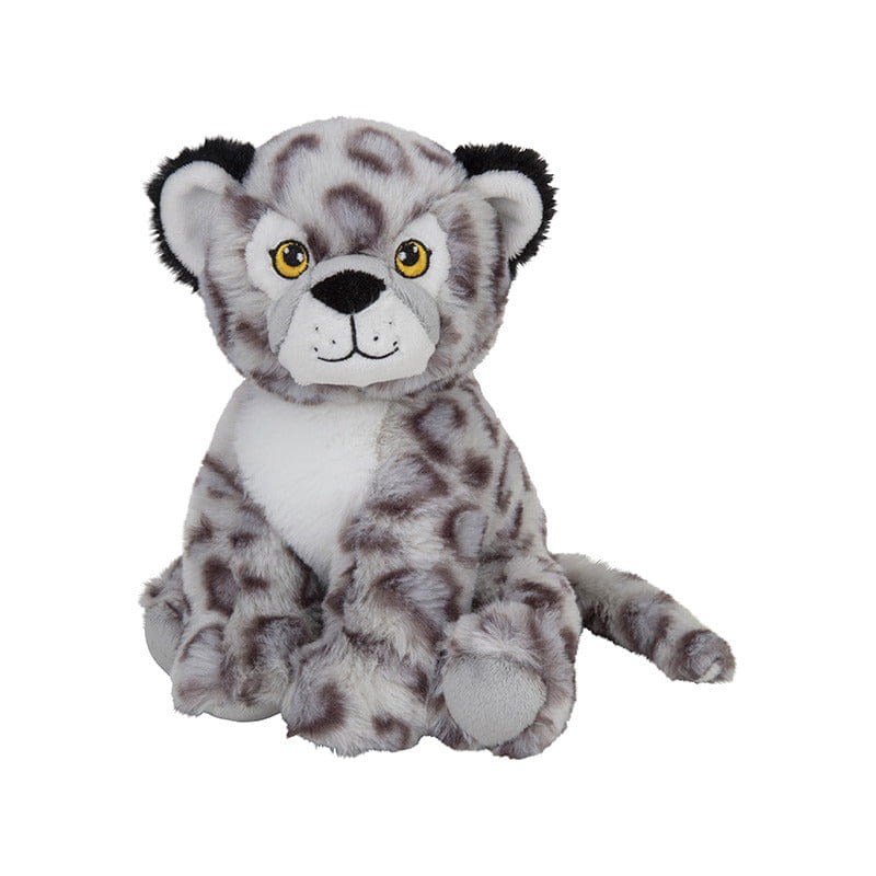 Sneeuw luipaard knuffel - pluche - 19 cm - dierencadeau - Pluchen speelgoed