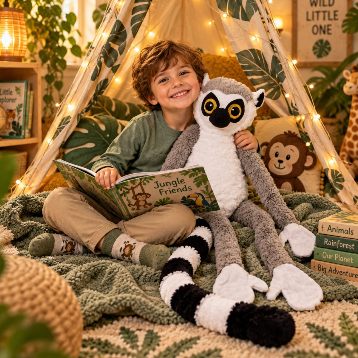 nature-planet-maki-aap-knuffel-pluche-100-cm-bosdieren_10141098-3