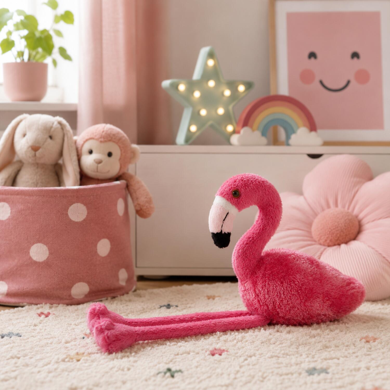 nature-planet-flamingo-knuffel-pluche-23-cm-roze-magneet_10081102-4