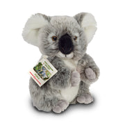 Koala knuffel - zacht pluche - grijs - 21 cm - Hermann Teddy - Pluchen speelgoed