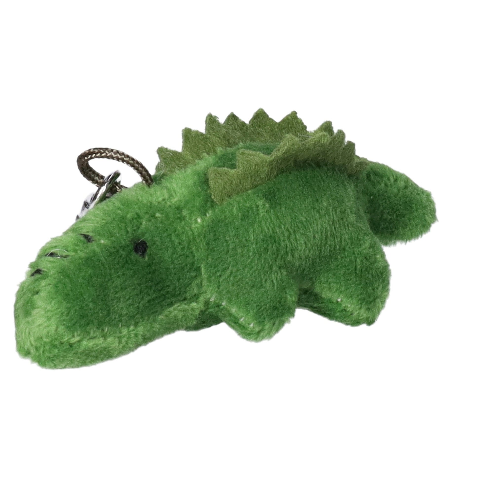 Nature Planet krokodil knuffel sleutelhanger - pluche - 6 cm - Pluchen speelgoed