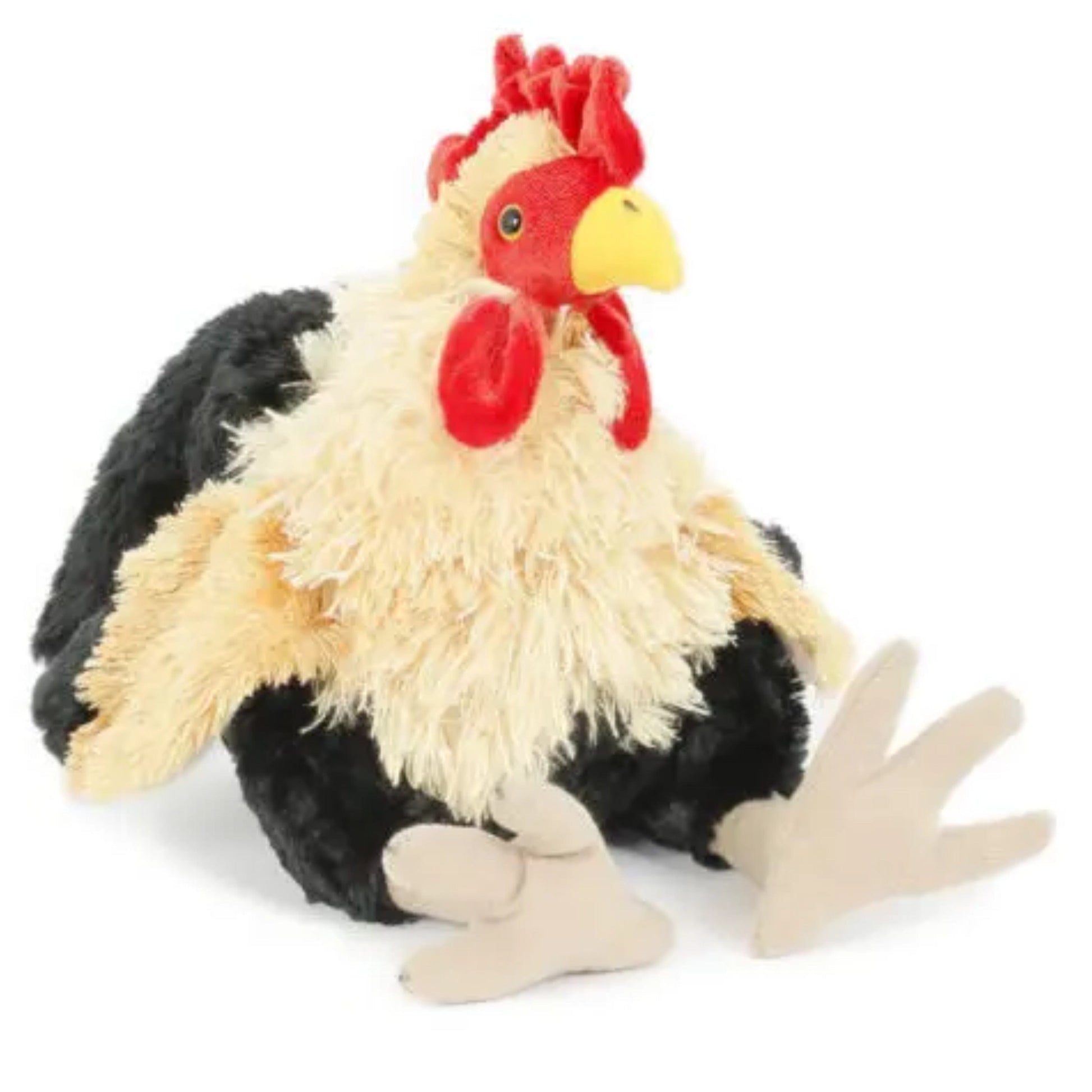 Pluche kip/haan knuffel - pluche - 23 cm - boerderijdier - Pluchen speelgoed