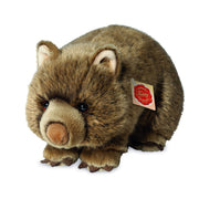 Wombat knuffel - pluche - bruin - 26 cm - Hermann Teddy - Pluchen speelgoed
