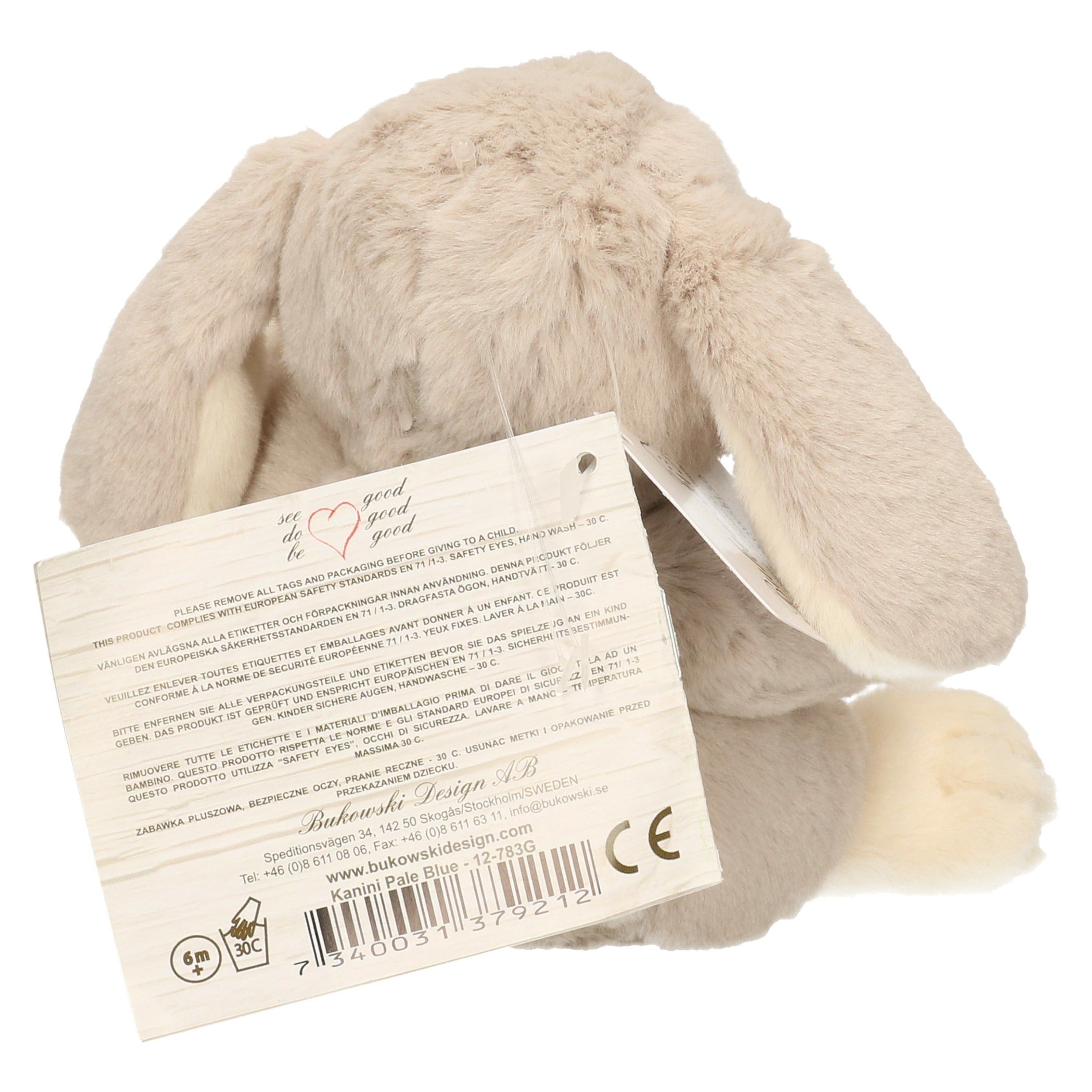 bukowski-pluche-konijn-knuffeldier-lichtgrijs-zittend-15-cm-luxe-knuffels_10402112-3