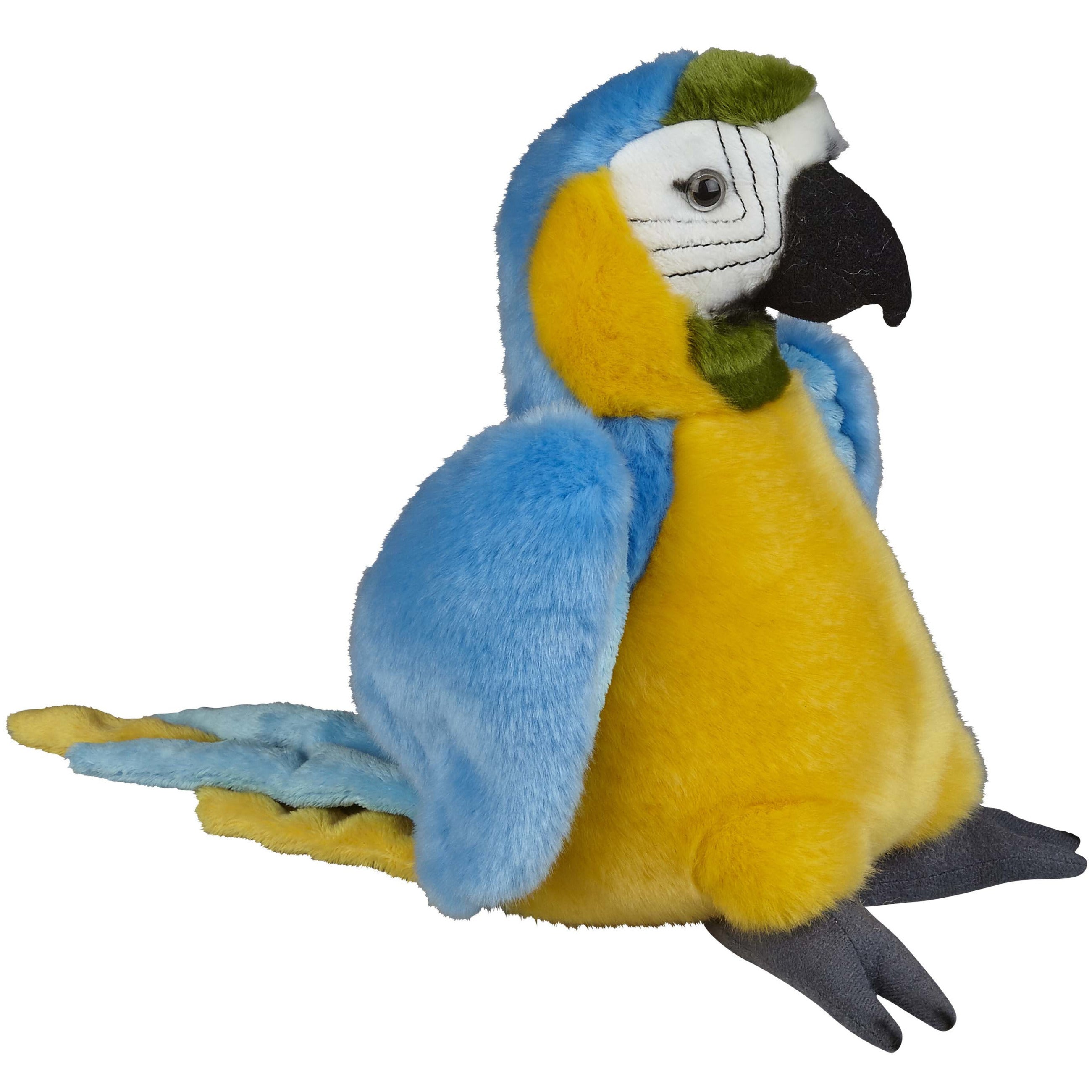 macaw-papegaai-knuffel-pluche-blauw-28-cm_10326114