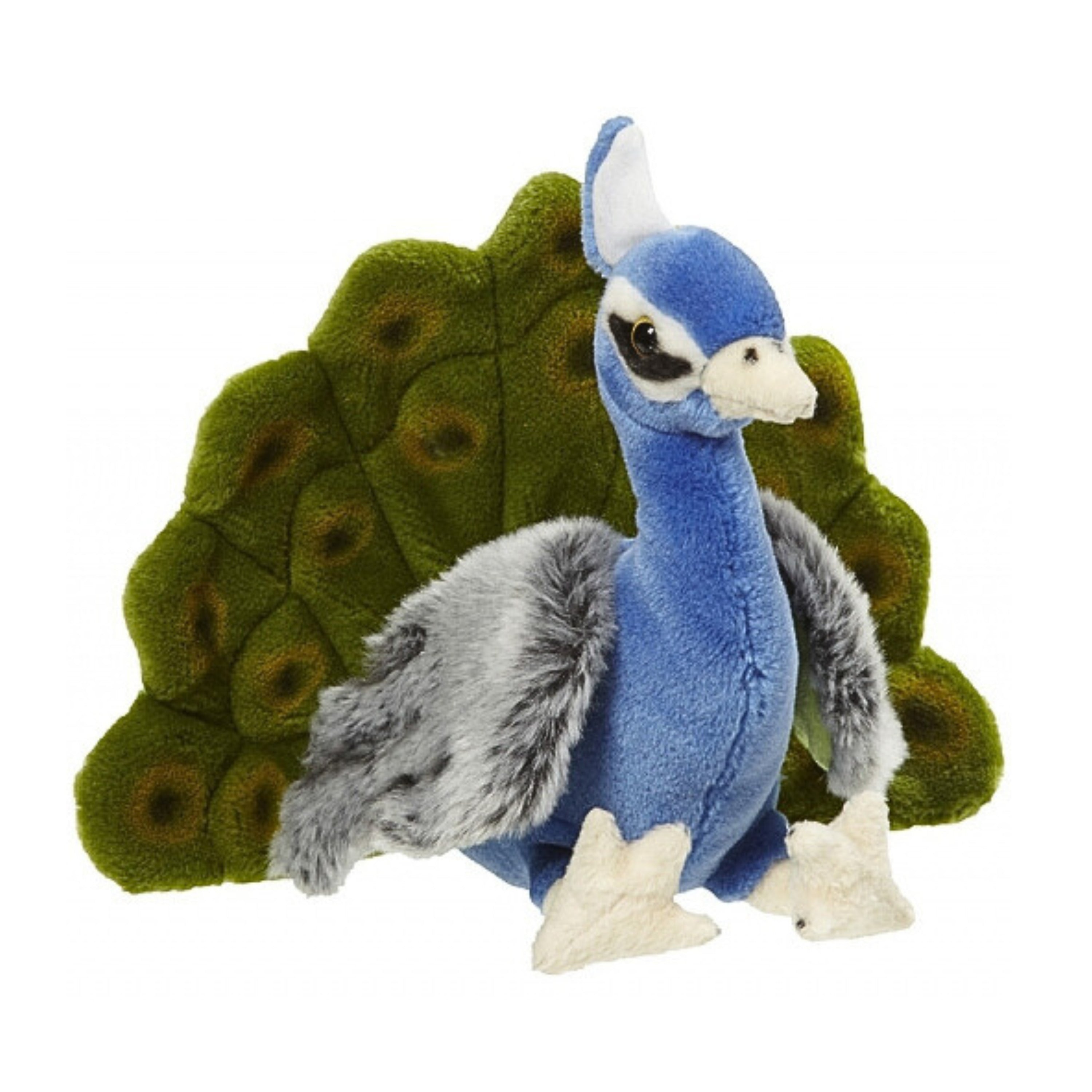 nature-planet-pauw-blauw-groen-24-cm-pluche-dieren-knuffels-pauwen_10044118-1