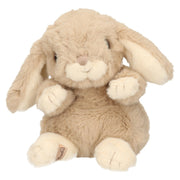 Bukowski konijn knuffel - beige - zittend - 15 cm - pluche - Pluchen speelgoed