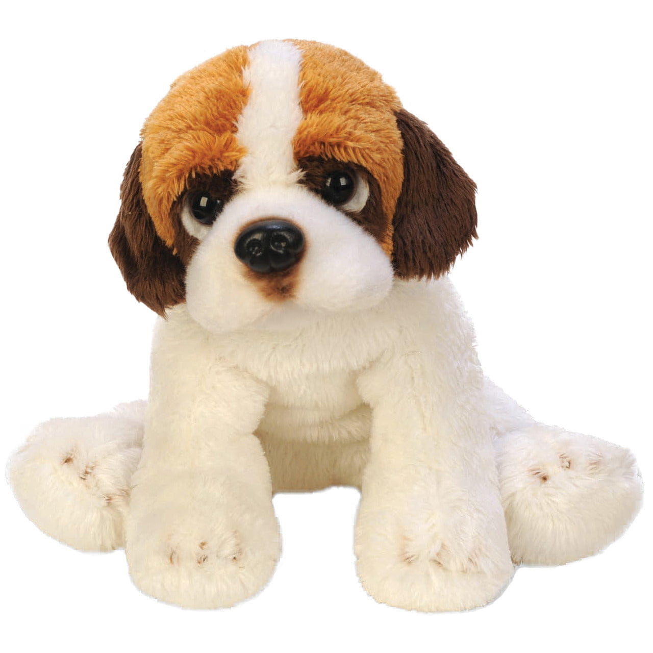 Suki Gifts Sint Bernhard knuffel - pluche - 13 cm - hond - Pluchen speelgoed