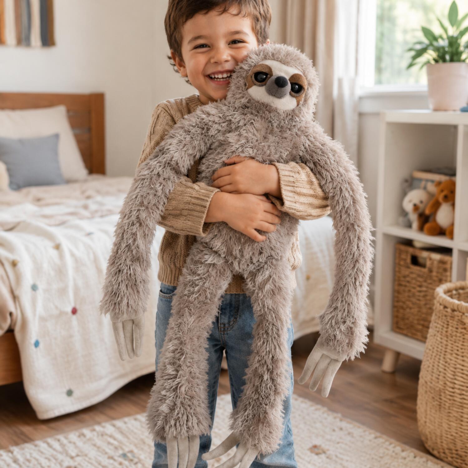pluche-luiaard-knuffel-60-cm-beige-zacht-pluche-knuffeldier_10316123-2