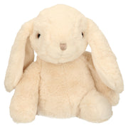Bukowski pluche konijn knuffel - creme wit - staand - 25 cm - Pluchen speelgoed
