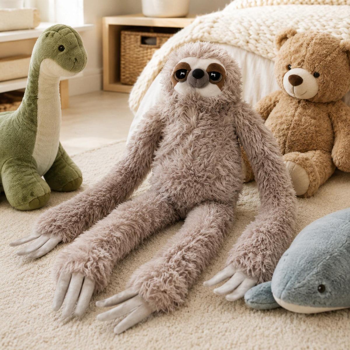 pluche-luiaard-knuffel-60-cm-beige-zacht-pluche-knuffeldier_10316123-3